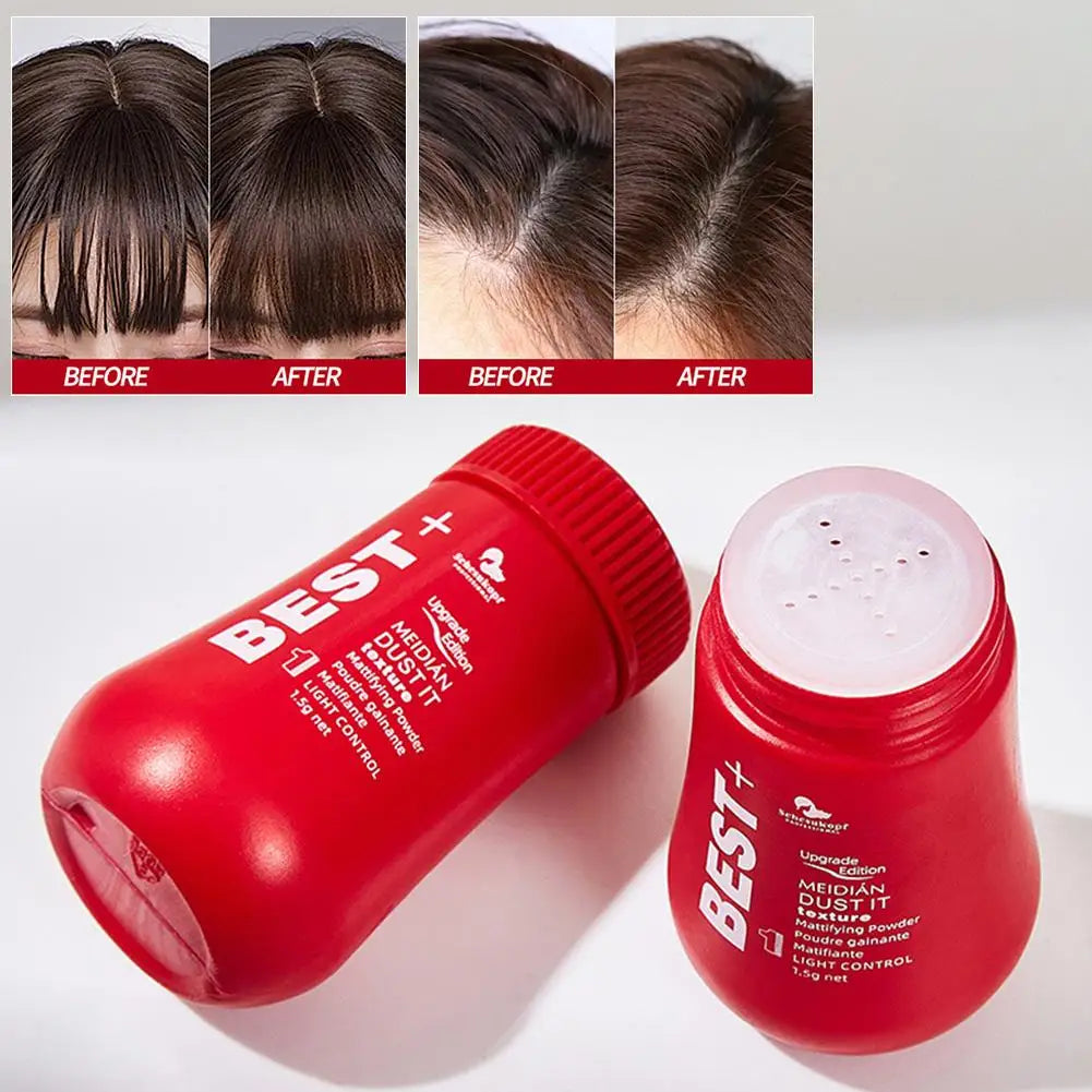 1 Fluffy Hair Powder Volumizer Texture Matte Oil-absorbing Men Women Qme