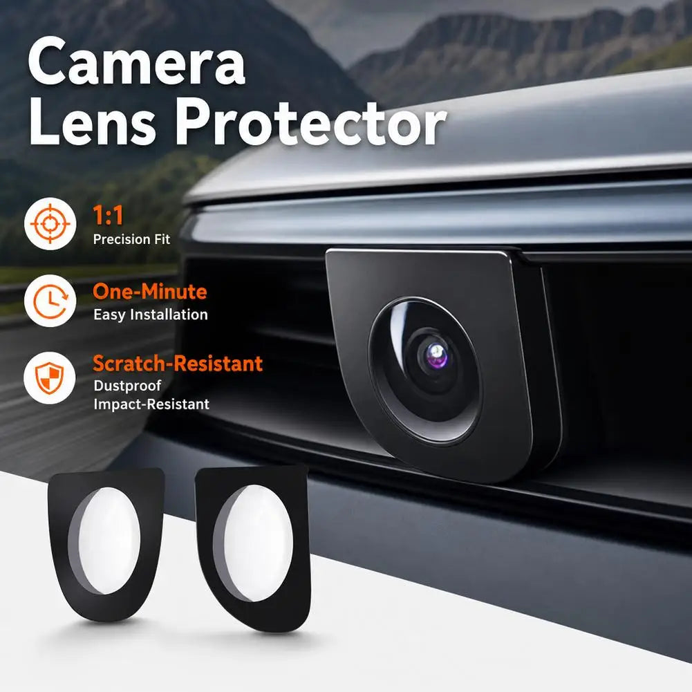 For Tesla Model Y/YL Front Rear Bumper Camera Lens Protector Guard Cover Anti-Scratch Stain Proof Accessories Qme