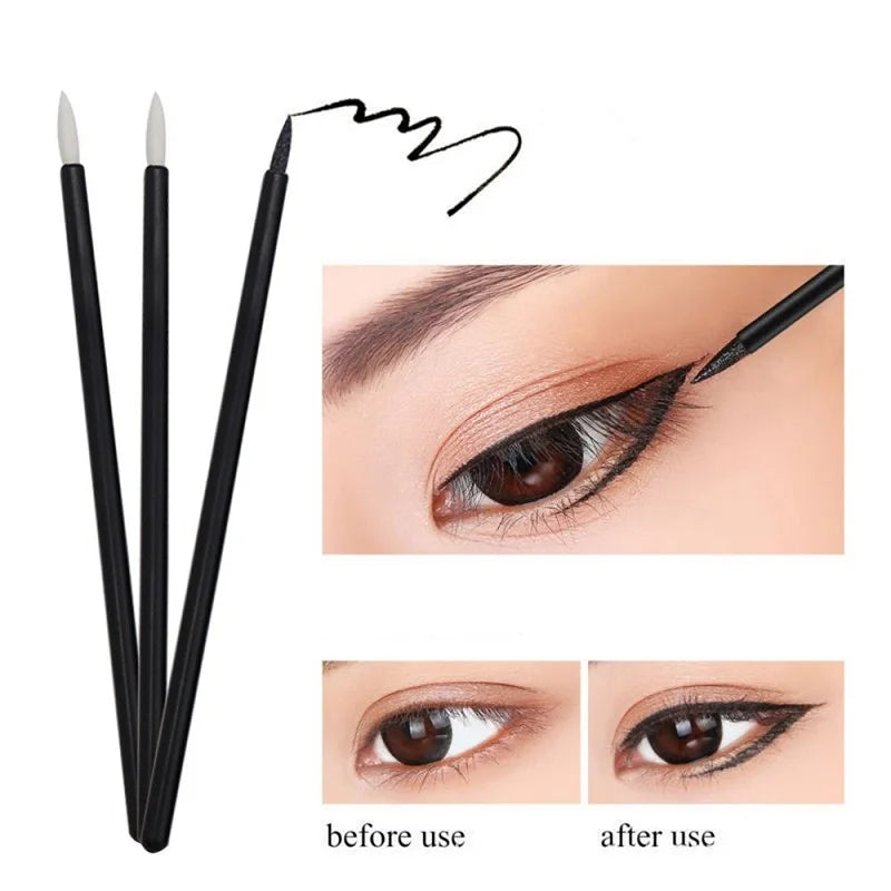 Cool 50 Disposable Makeup Lip Brush Lipstick Gloss Wands Applicator Qme