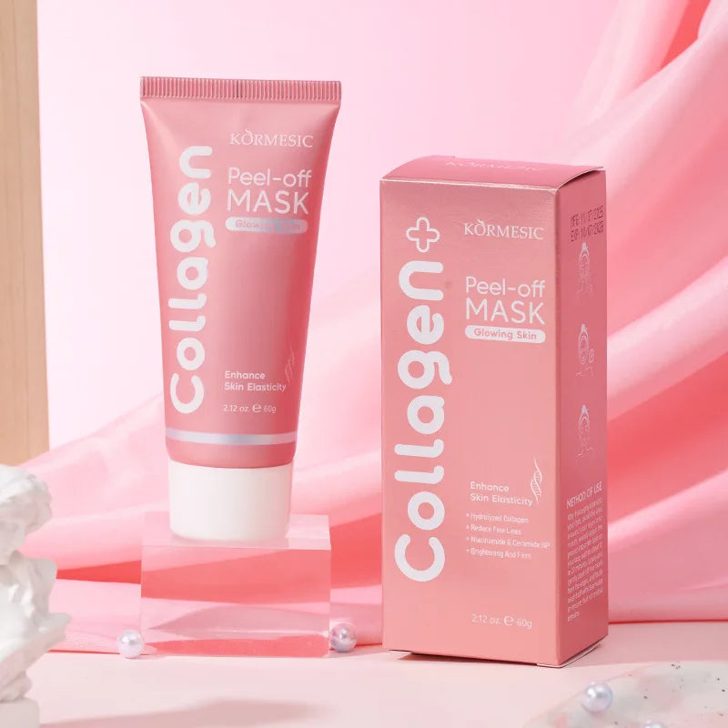 Collagen Peel-off Face Mask Hydrating Firming Improve Skin Elasticity Qme