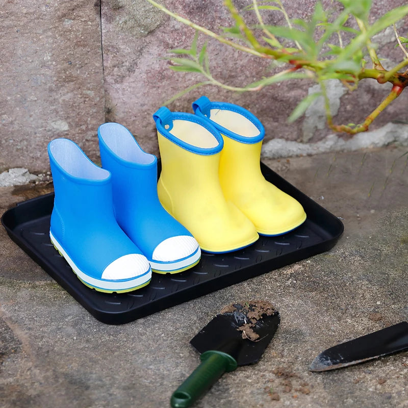 1 2 Shoe Mat Trays Car Shoes Storage Tray Dog Cat Bowl Mats Qme