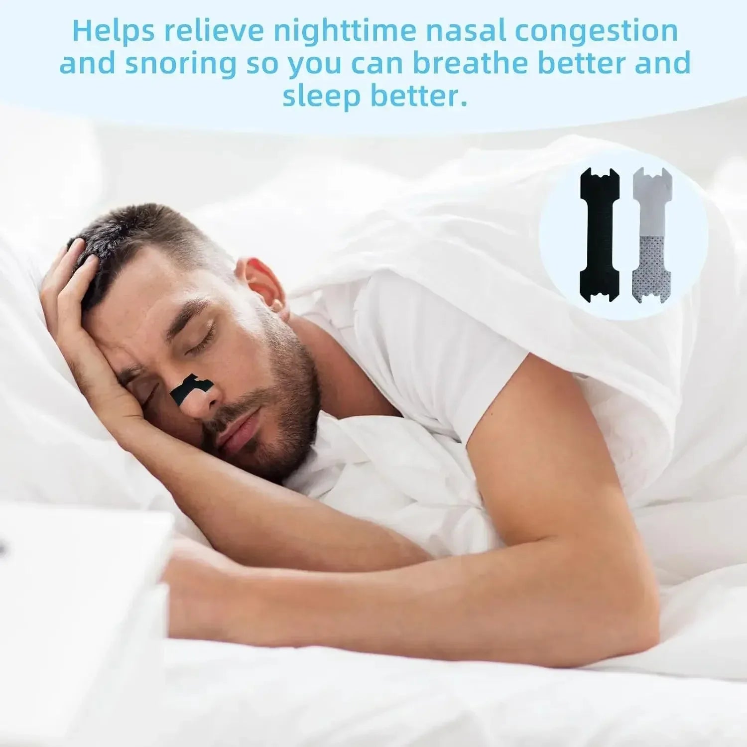 150 90 30 Anti Snoring Nose Patch Extra Strength Nasal Strips Better Qme