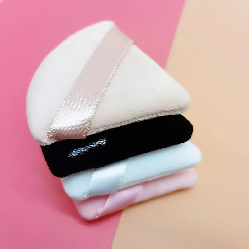 Velvet Powder Puffs Perfect Makeup Finish Soft Lightweight Sponge Qme