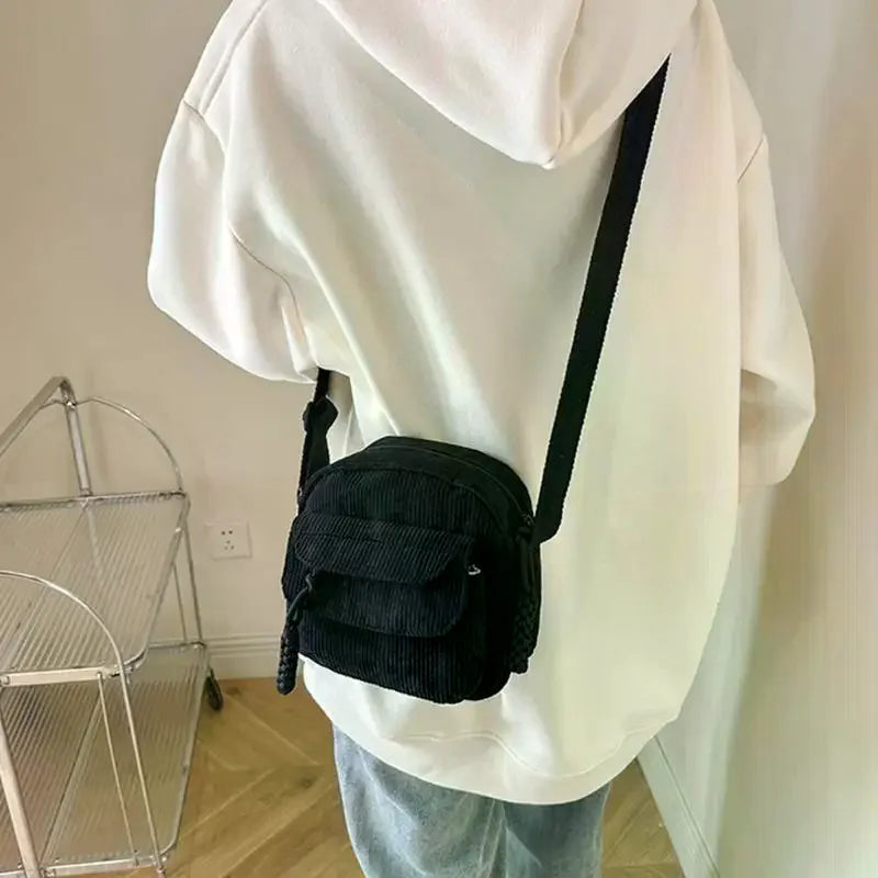 Crossbody Bag For Women Casual Style Zipper Closure Adjustable Strap Large Capacity Multi Pockets Messenger Bags Shoulder Purse Qme