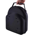 Hat Travel Case, Hat Storage for Baseball Caps, Hat Organizer Bag Box Storage for Baseball Cap Qme black