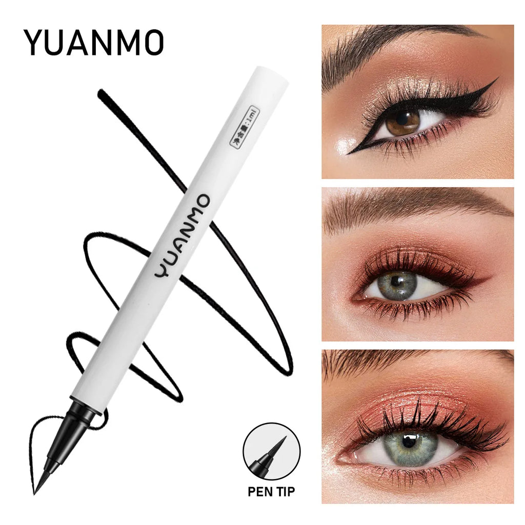 Ultra-fine Brown Liquid Eyeliner Waterproof Sweatproof Quick-dry Qme