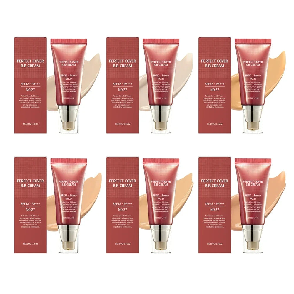 Concealer BB Cream Lightweight Spreadable Texture Quickly Covering Pores And Fine Lines Create A Natural Makeup-free Look Qme