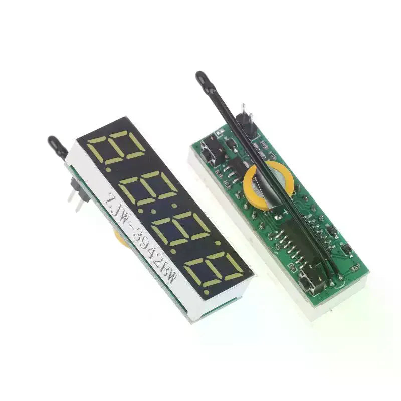 Digital Clock Temperature Voltage Module DIY Time/Voltmeter Car Clock Modification RX8025T Chip Qme