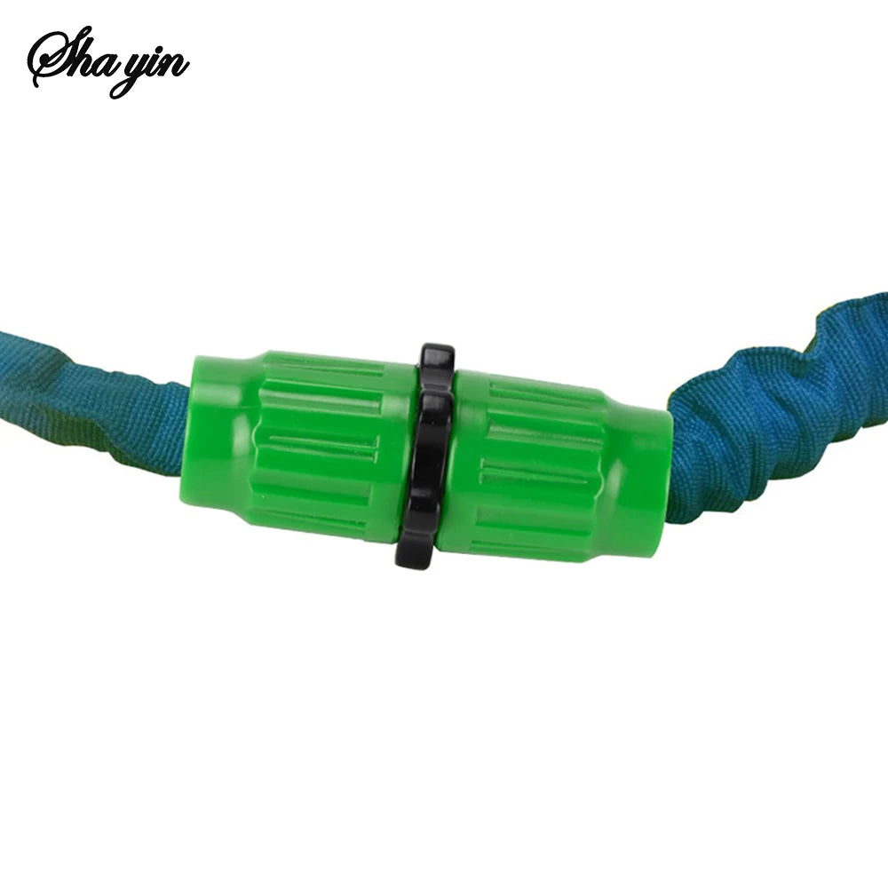 4pcs/10pcs 3-Piece Telescopic Pipe Plastic Flexible Water Hose For Water Washing Car Water Gun Repair Connector Accessories Qme