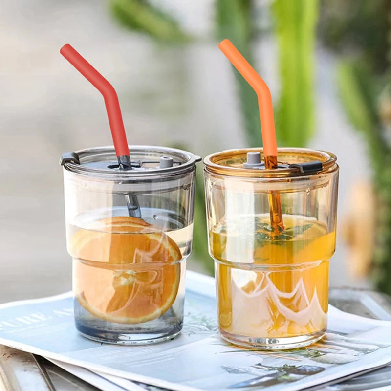 Soft Silicone Straw Covers Straws Tips Fit Wide Reusable Stainless Qme