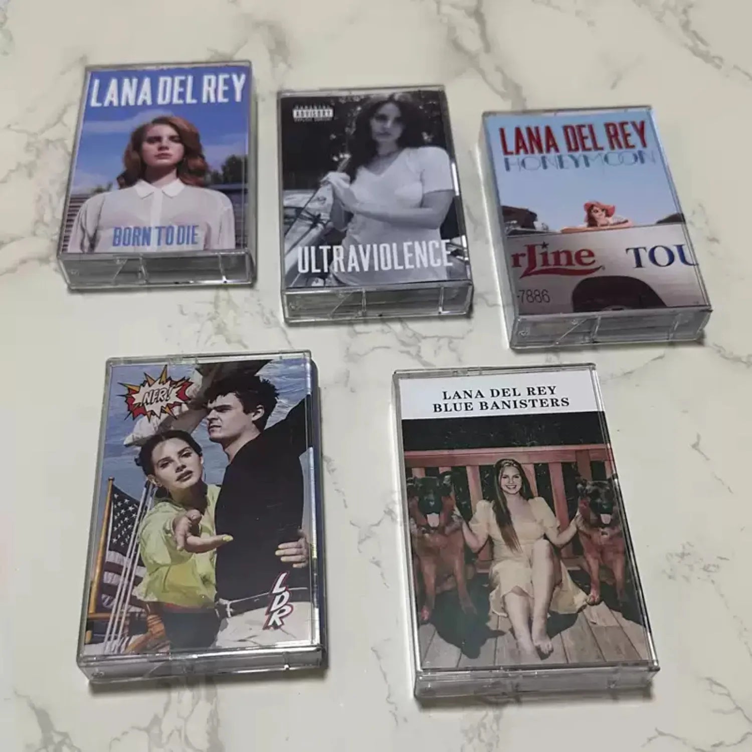 Retro Dream Pop 5-Tape Classic Set，Set or Single Available Featuring Multiple Landmark Albums Ideal for Vintage Music Collectors Qme 5tapes