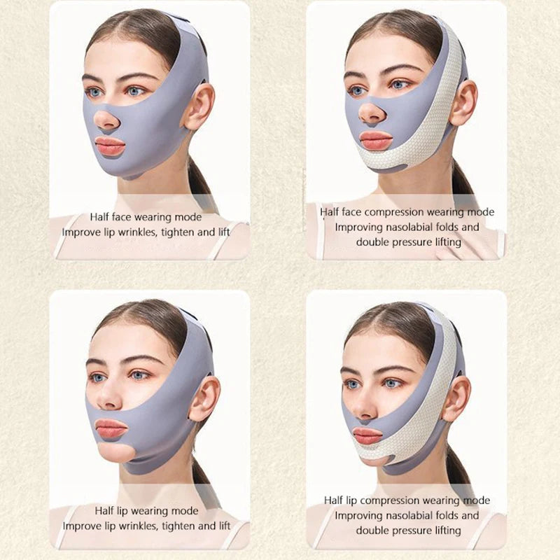 Facial Lifting Slimming Band V-line Contouring Chin Reduction Muscle Qme