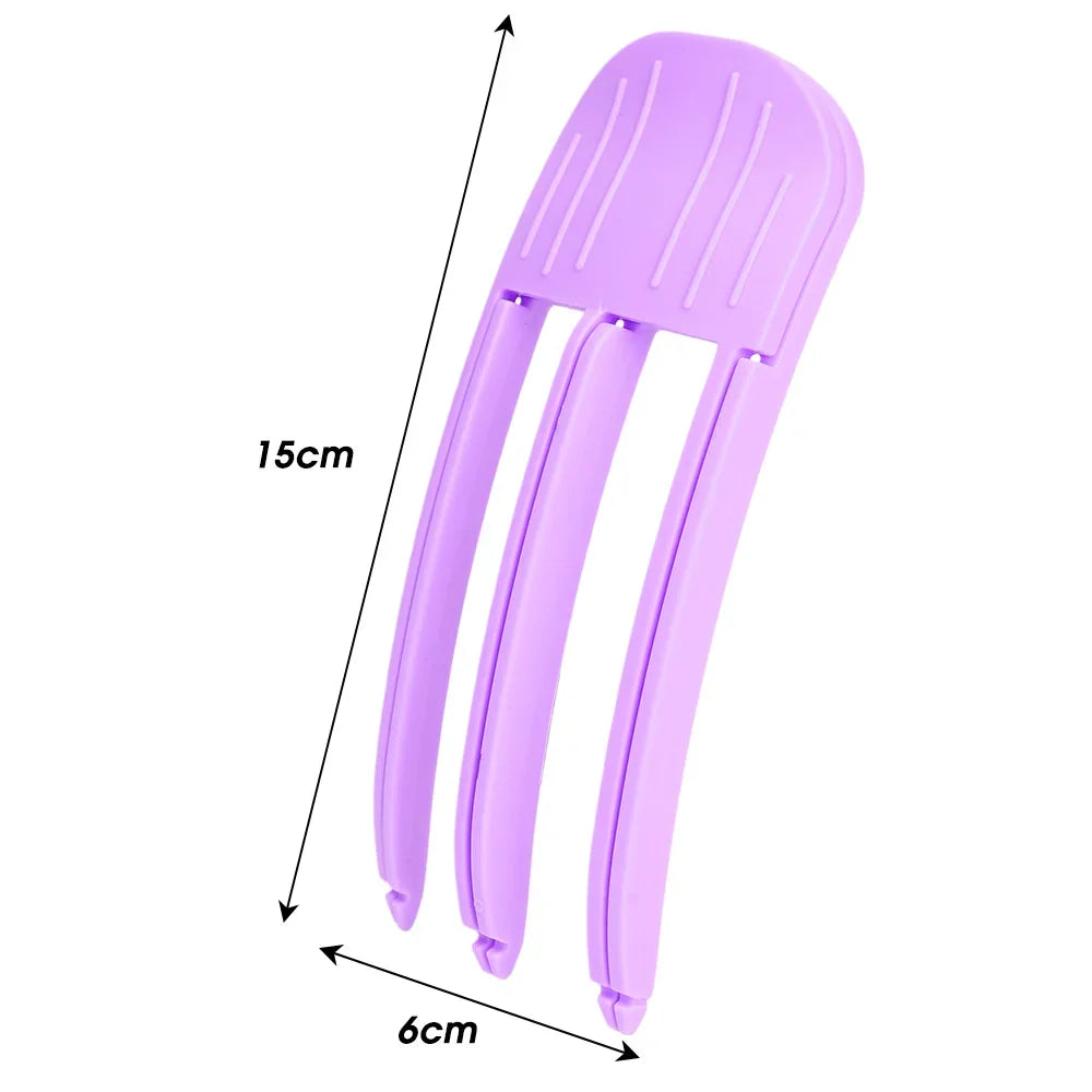 3/6Teeth Fluffy Hair Roots Clips Comb Lazy Hair Top Styling Curling Barrel Portable Korean Hairs Clip Volume Wind Sculpting Comb Qme 3 Teeth