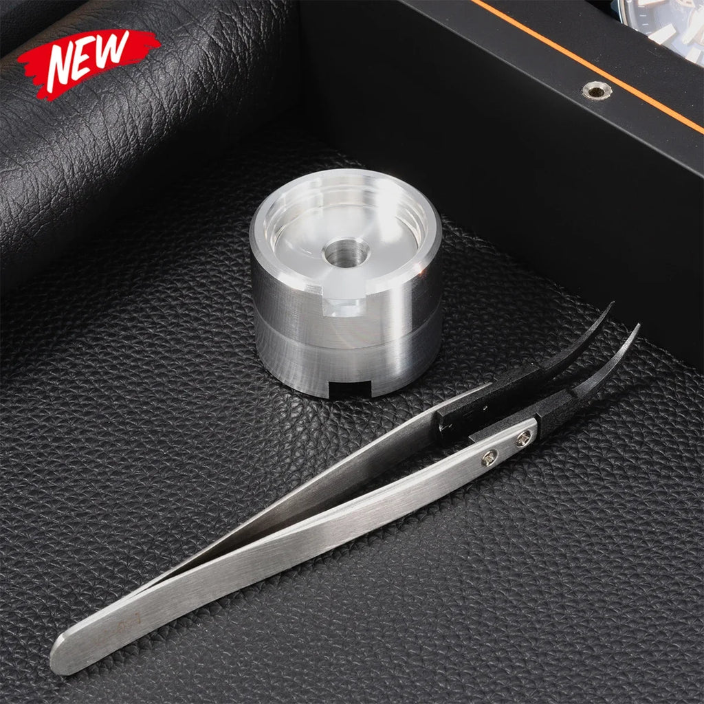 2Pcs Watch Movement Holder Bracket for NH35 NH36 7S26 7S36 8215 8200 ETA2824 4R35 Skx007 Mod Base Retainer Repair Assembly Tool Qme