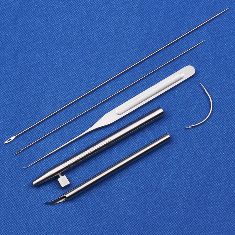 Facial Thread Carving Large V Buried Broken Skin Needle Tissue Qme