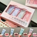 JOJO DAIRY Light-sheer Lip Gloss 4-pcs Watery Glossy Clear Gitter Qme JJ338-B