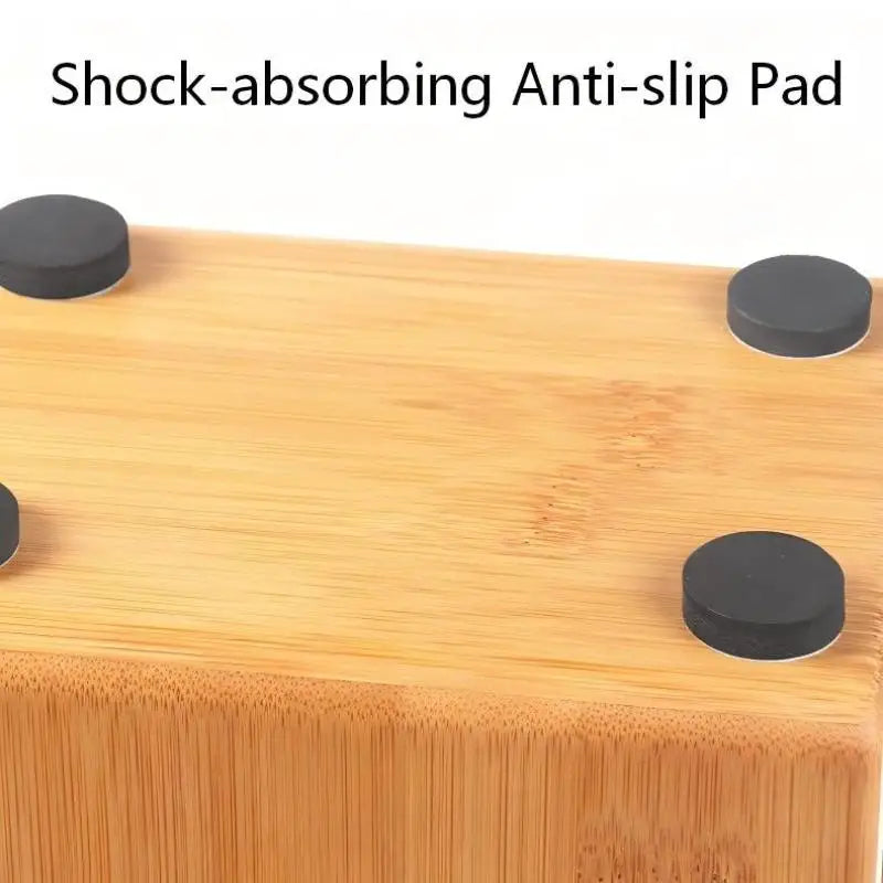 4 Self-adhesive EVA Speaker Shock Absorbing Foot Mat Anti-slip Noise Qme