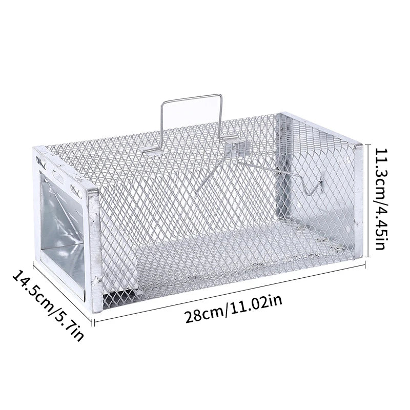 Rat Can Fit Mice Rodent Catcher Trap Cage Multi-catch Mouse Pest Qme Default Title