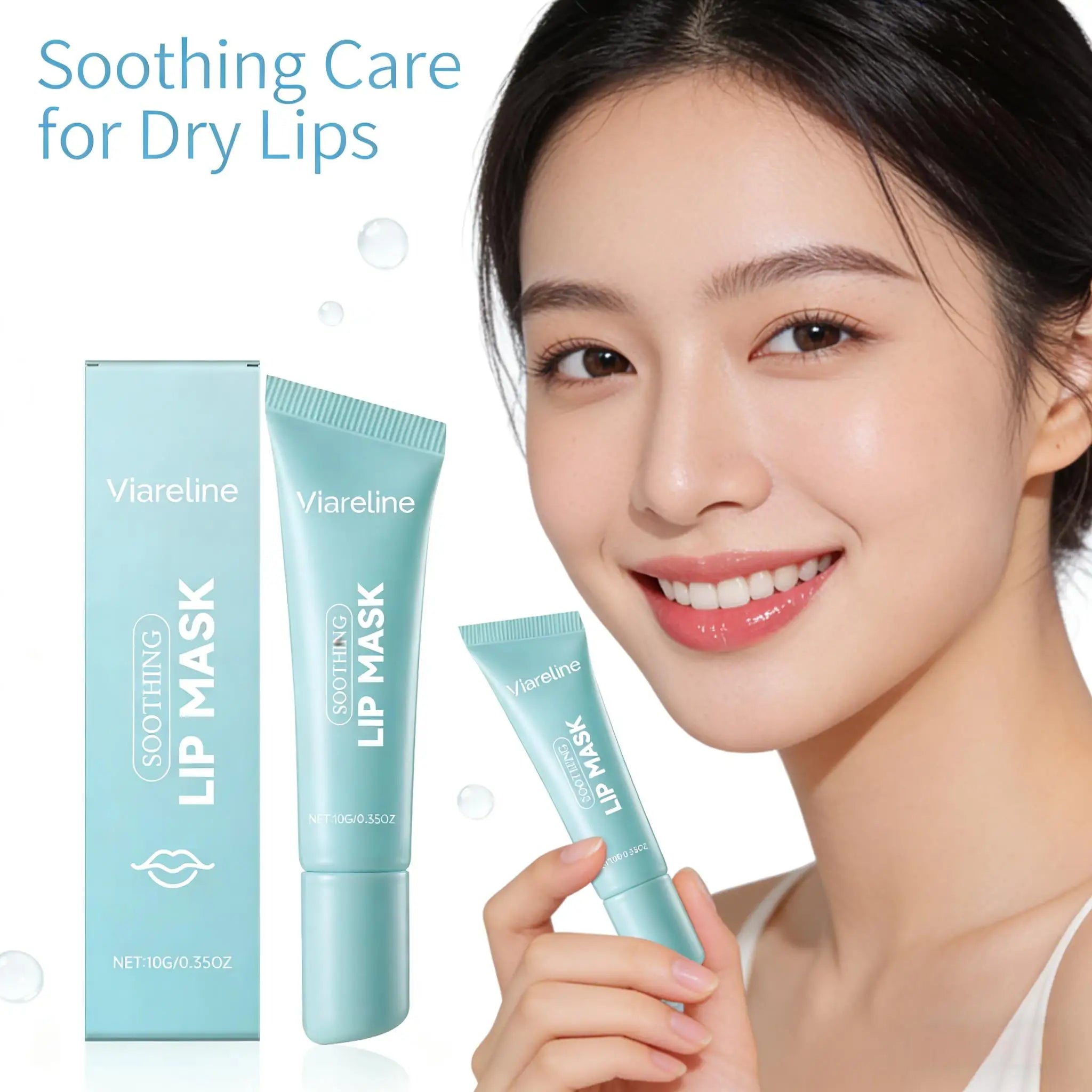 Lip Mask Repair Cracking Skin Treatment Exfoliating Remove Dark Lips Improve Dryness Lip Hydration Lightweight Nourishing Care Qme