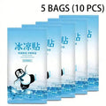 Cooling Patches Suitable Weather Effective Convenient Carry Qme 10pcs