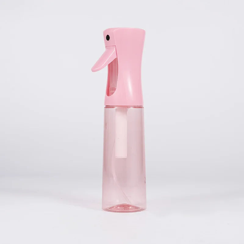 200/300ML High Pressure Continuous Spray Bottle Travel Reusable Sub Packaging Bottle Beauty Plant Watering Spray Bottle Qme 300ML Pink