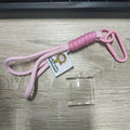 Pixel Photography Tool Transparent Acrylic Mosaics for Keychains and Sharing Your Travel Memories Mosaic Lens Blue, Black, Pink Qme Pink rope