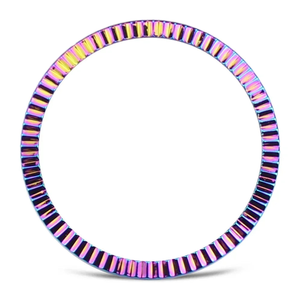 Metal Bezel for Samsung Galaxy Watch7 6 5 4 Classic 43mm 47mm 42mm 46mm 40mm 44mm Cover Ring Bumper Adhesive Case Watch3 41/45mm Qme Color Wave Watch4 Classic 42mm