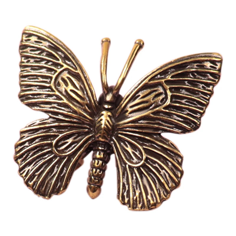 Antique Copper Insect Statue Home Decoration Craft Accessories Solid Qme Default Title