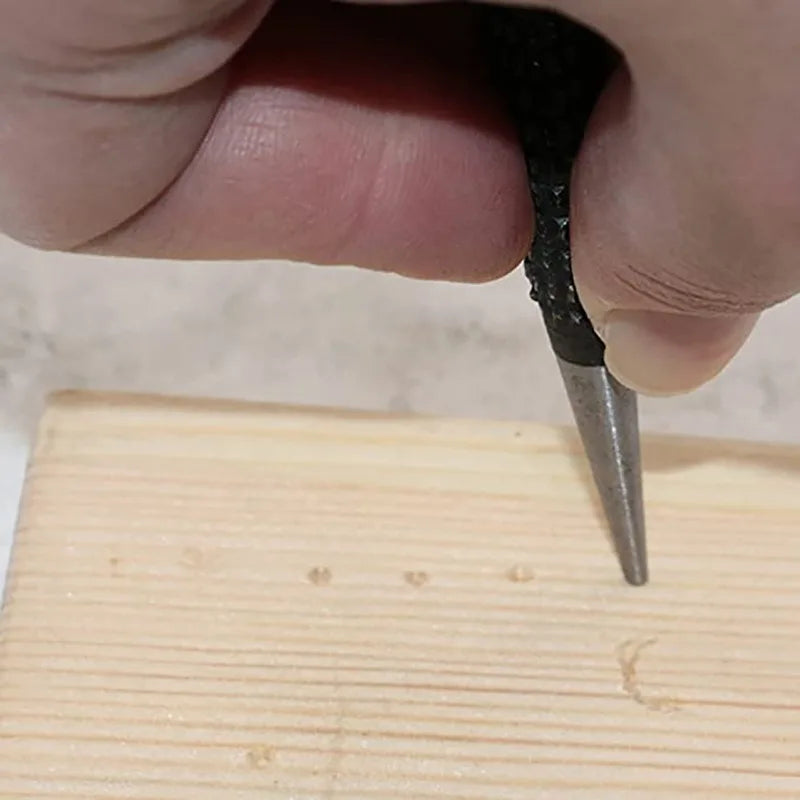 1 5 2 High-carbon Steel Center Punch Non Slip Alloy Metal Wood Qme