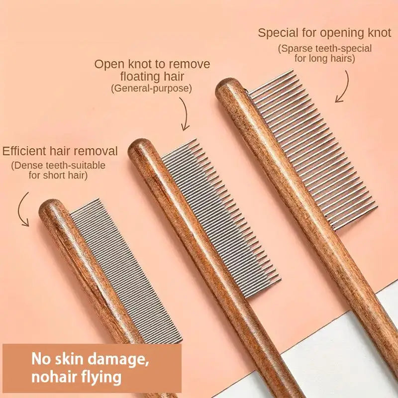 Eye-poop Comb Cat Hair Pet Clean Supplies Woodiness Facial Cleaning Qme