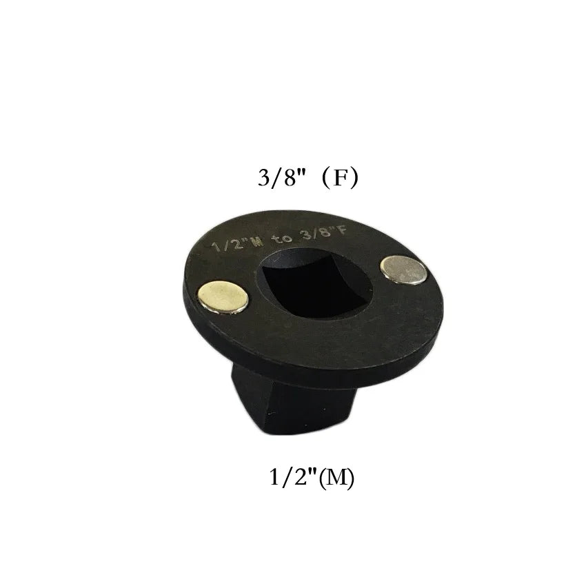 Low Profile For Impact Driver Socket Adapter Set 3/4 To 1inch 1/2 To 3/4 3/8 To 1/2 Professional Steel Socket Adapter Power Tool Qme 9.5 to 12.7mm