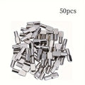 50pcs Shelf nails, spoon-shaped shelf support nails, bookshelf nails, furniture shelf support nails, cabinet shelf support nails Qme 50pcs
