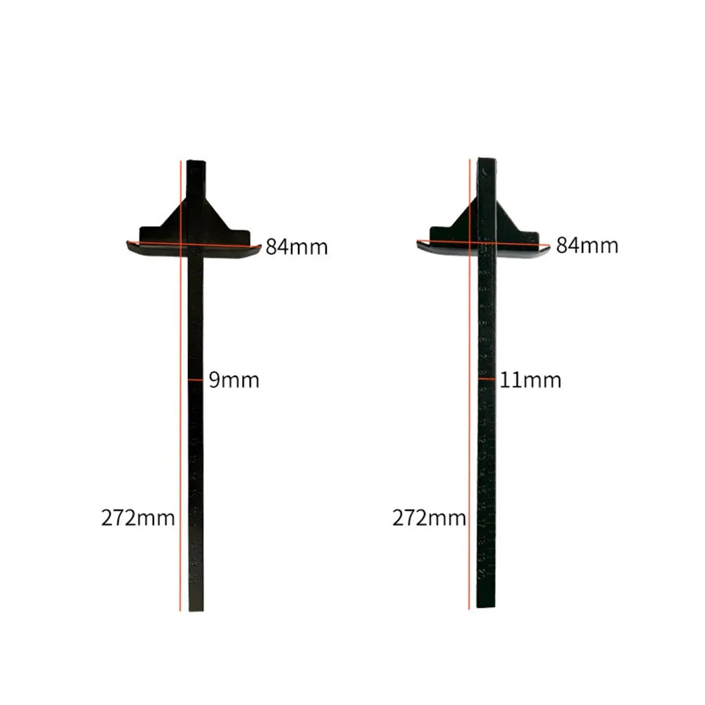 1 PC Circular Saw Guide Edge Guide With Scale For DC390K For DW936 Cordless Saw Power Tool Accessories Qme
