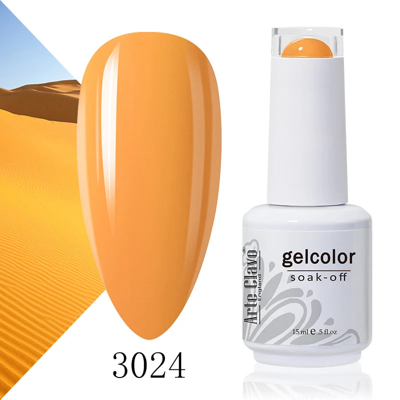 Arte Clavo Macaron Spring Series Gel Nail Polish Pigment Semi