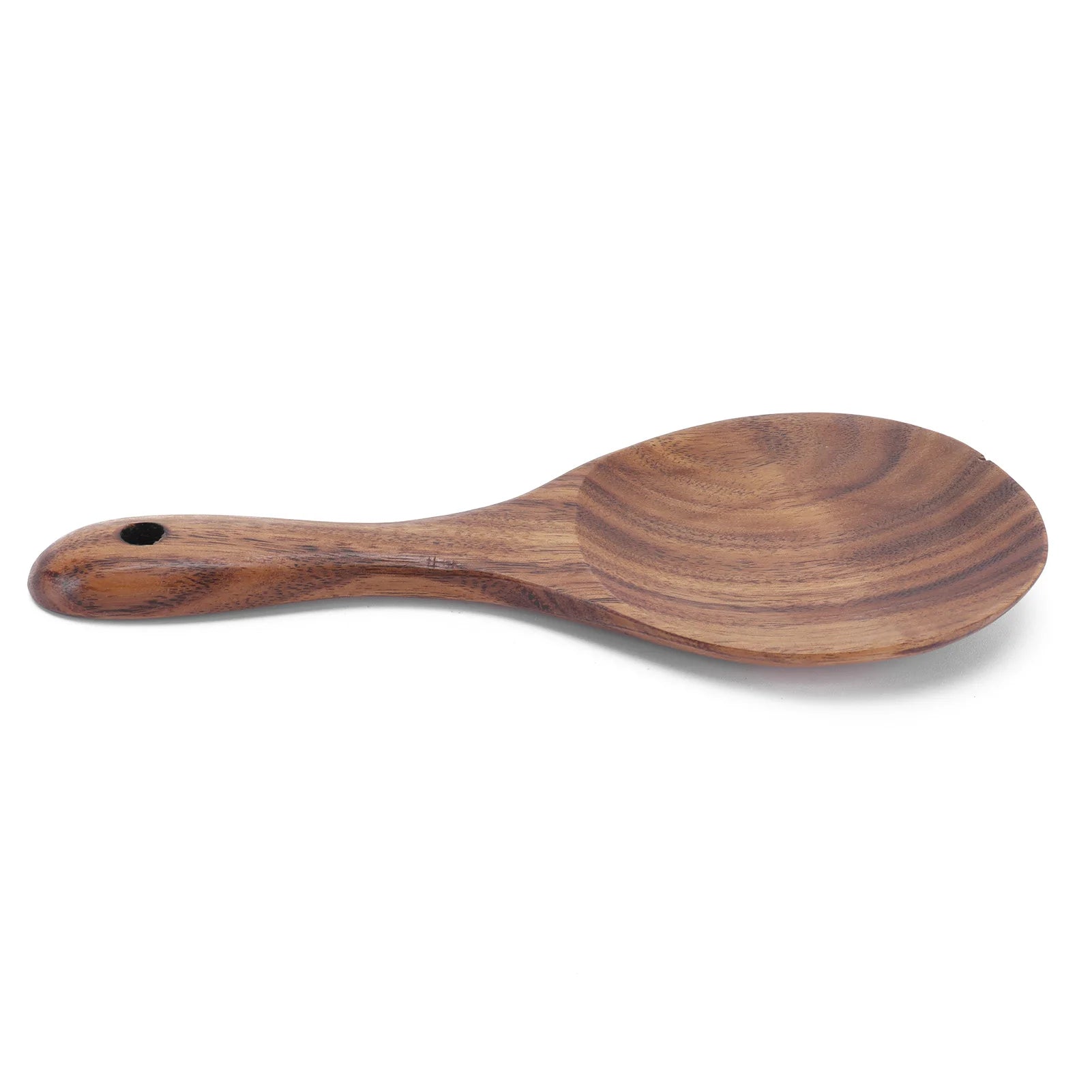 Wood Rice Spoon Rice Paddle Scoop Wooden Kitchen Spoon Ladle Tablespoon Big Serving Spoon Wooden Kitchen Utensils Tableware Qme