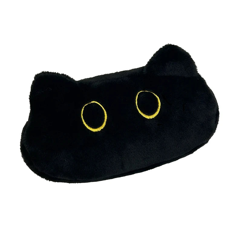 Large Capacity Multifunctional Pencil Case Cartoon Cat Stationery Bag Qme A2