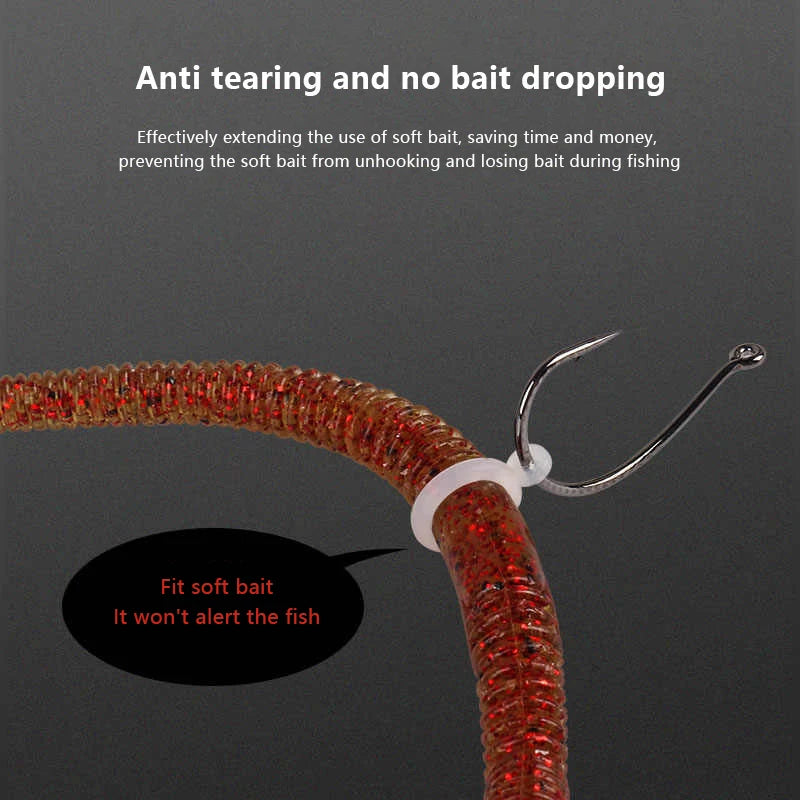 White Pellet Lure Bait Bandage Elastic Transparent Carp Coarse Qme