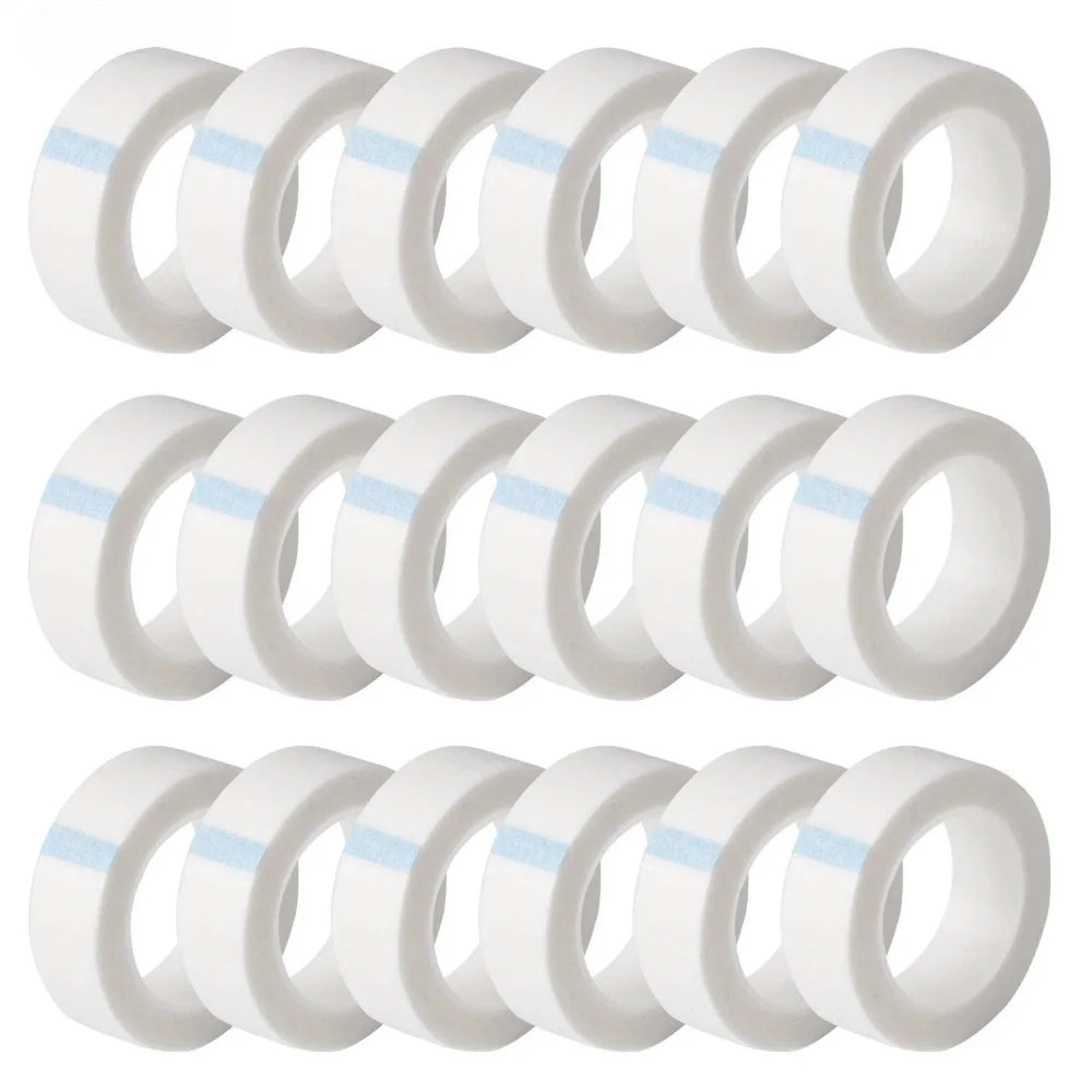5/10/20/30/50 Rolls Eyelash Extension Paper Tape Lint Breathable Non-woven Cloth Adhesive Tape For False Lashes Patch Qme