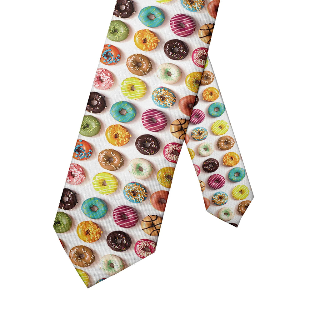 French Fries Candy Watermelon Creative Casual Tie Unisex Fashion Food Qme