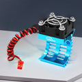 RC Motor Heat Sink with 5V Cooling Fan for 1/14 1/16 1/18 370 380 390 RC Car for 2838 2858 2845 Brushless Motor Qme Default Title