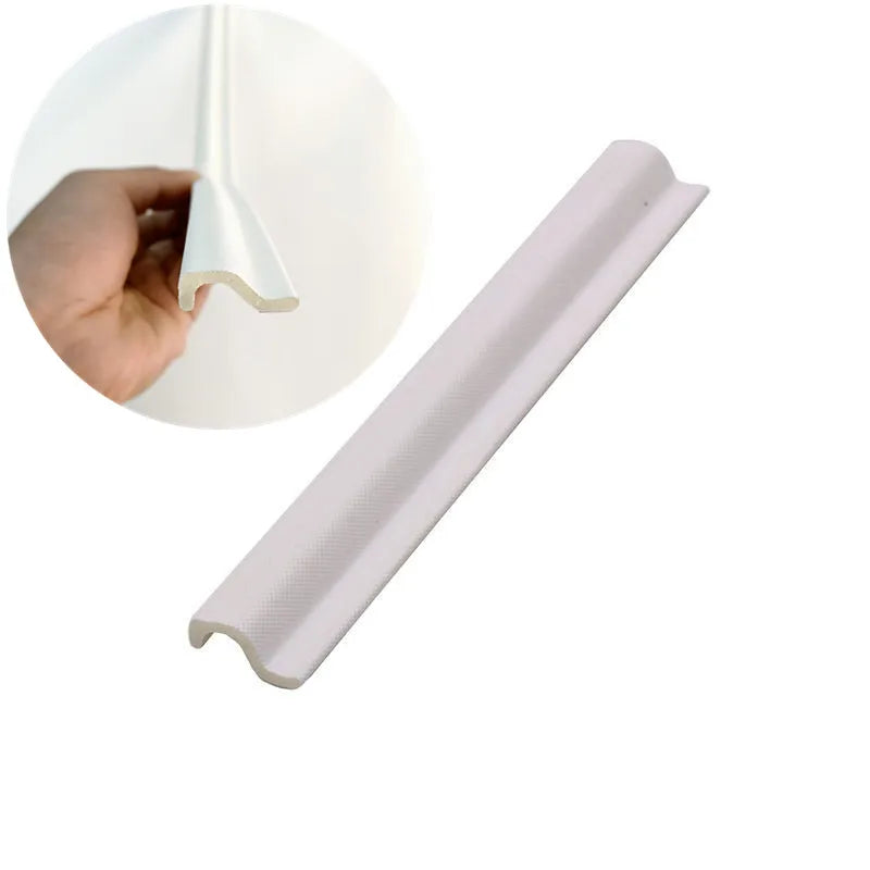 10M Self Adhesive Foam Window Door Sealing Strips For Door Seal Windbreak Soundproof Gap Filler PU Sealing Tape Home Accessories Qme white 10M