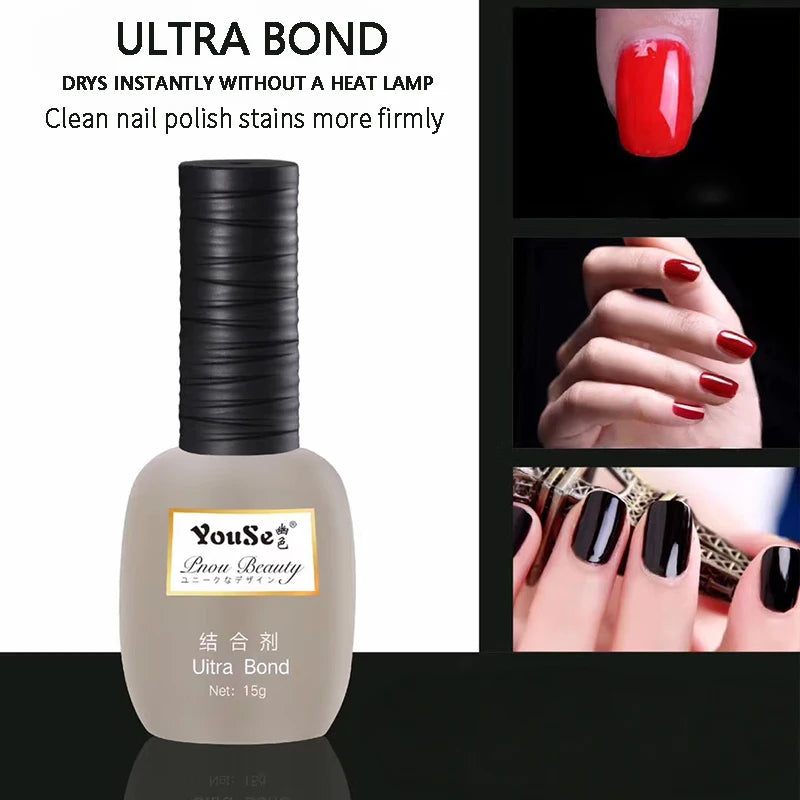 Nail Art Functional Gel Base Coat Matte Strengthening DIY Charm Qme 06