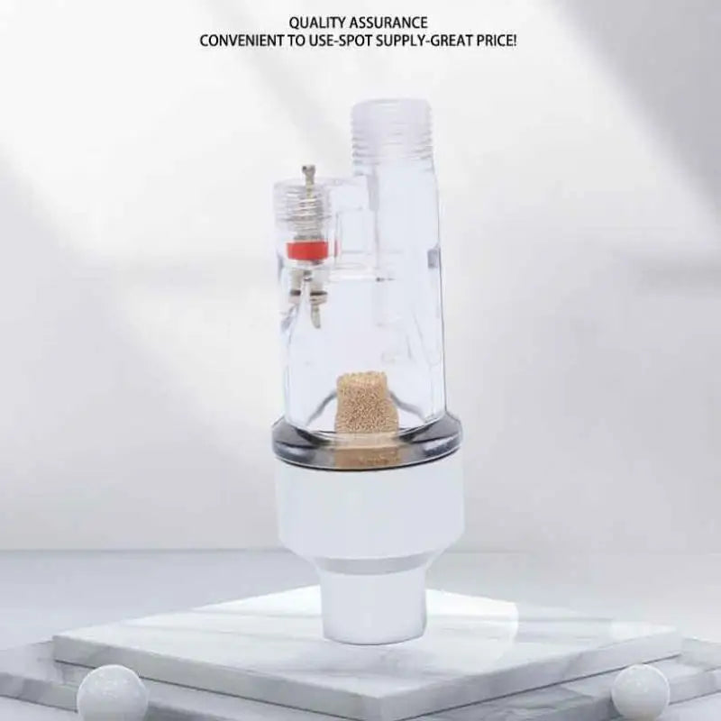 1Pc Mini Airbrush In-Line Filter System Airbrush Spray Effective Water Oil Separator Moisture Trap For Smooth Airbrush Painting. Qme