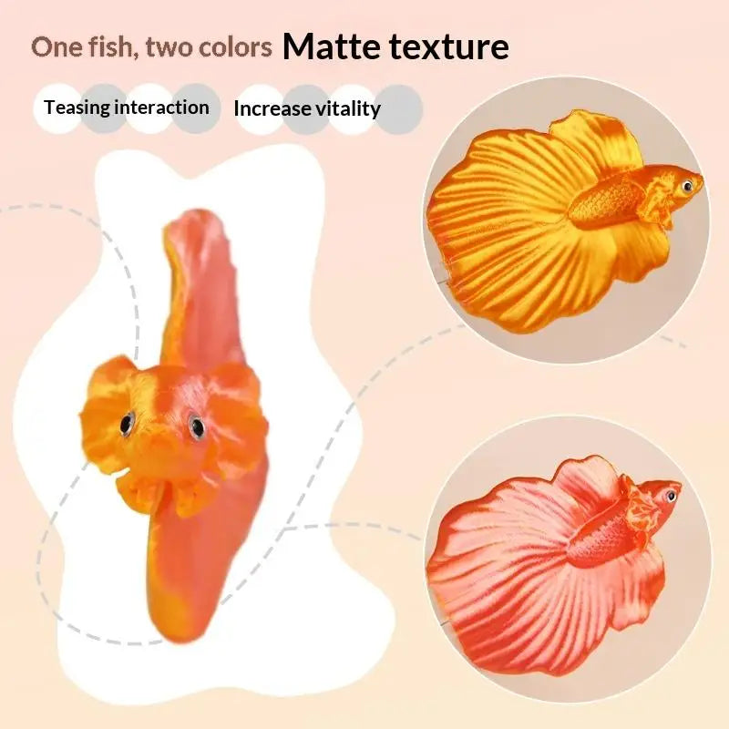 Aquarium Betta Training Wand Plastic Playing Stick Active Healthy Betta Fish Equipment Resin Decoration Fish Stick Toy Kit Qme