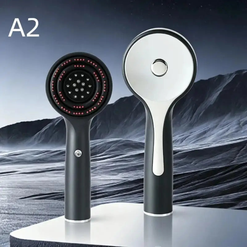 Electric Head Massage Comb Rechargeable 630nm Red Light Scalp Qme A2 USB Type-C