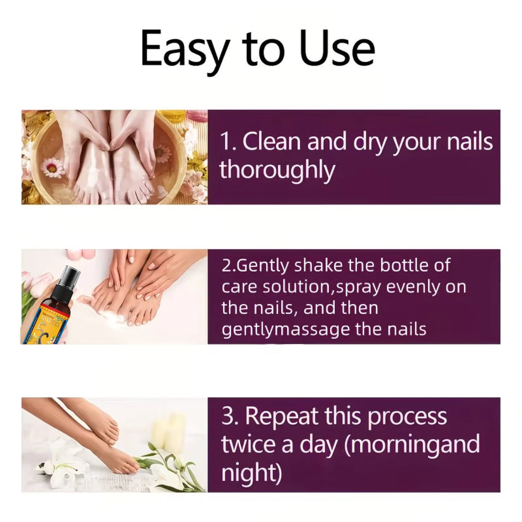 Niacinamide Biotin Nail Repair Spray, Collagen Infused Hydrating Daily Nail Health Care Qme