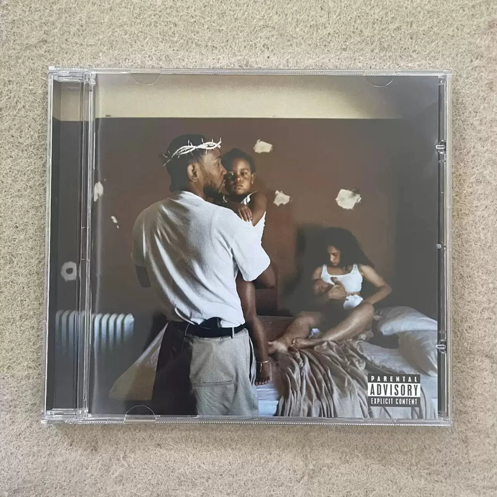Hip-Hop Rap Music CD Album, Family Portrait Cover Art Style, Thought-Provoking Collectible for Hip-Hop Fans Qme Hip-Hop Rap