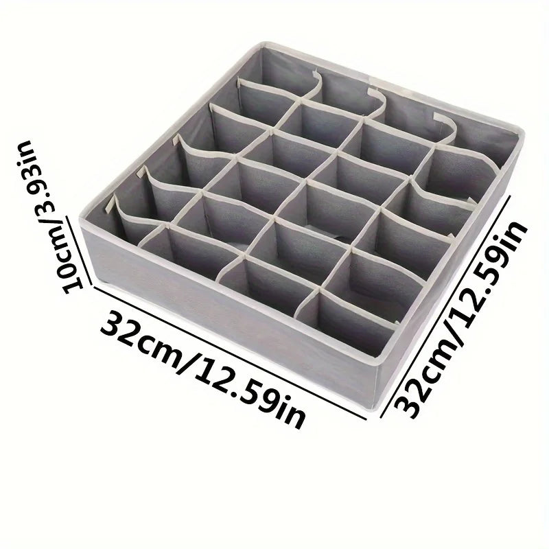 1 home bedroom wardrobe, clothes and socks sorting, fabric storage bag Qme