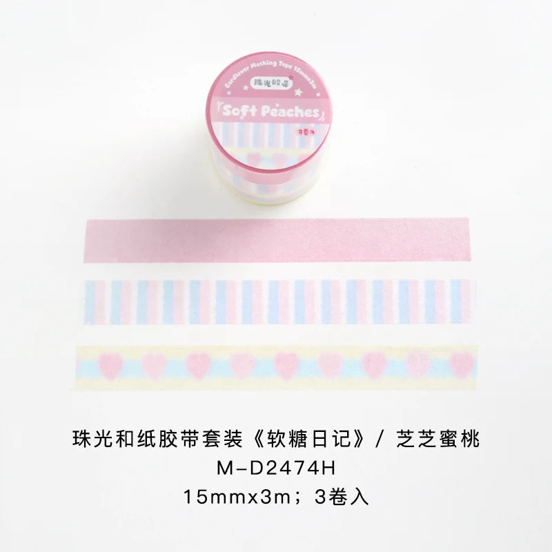 TIANZI 15mmx3m Cartoon Die-Cutting Masking Tape for Card Scrapbooking Stickers Journaling Creative Filmstrip Stationery Supplies Qme D