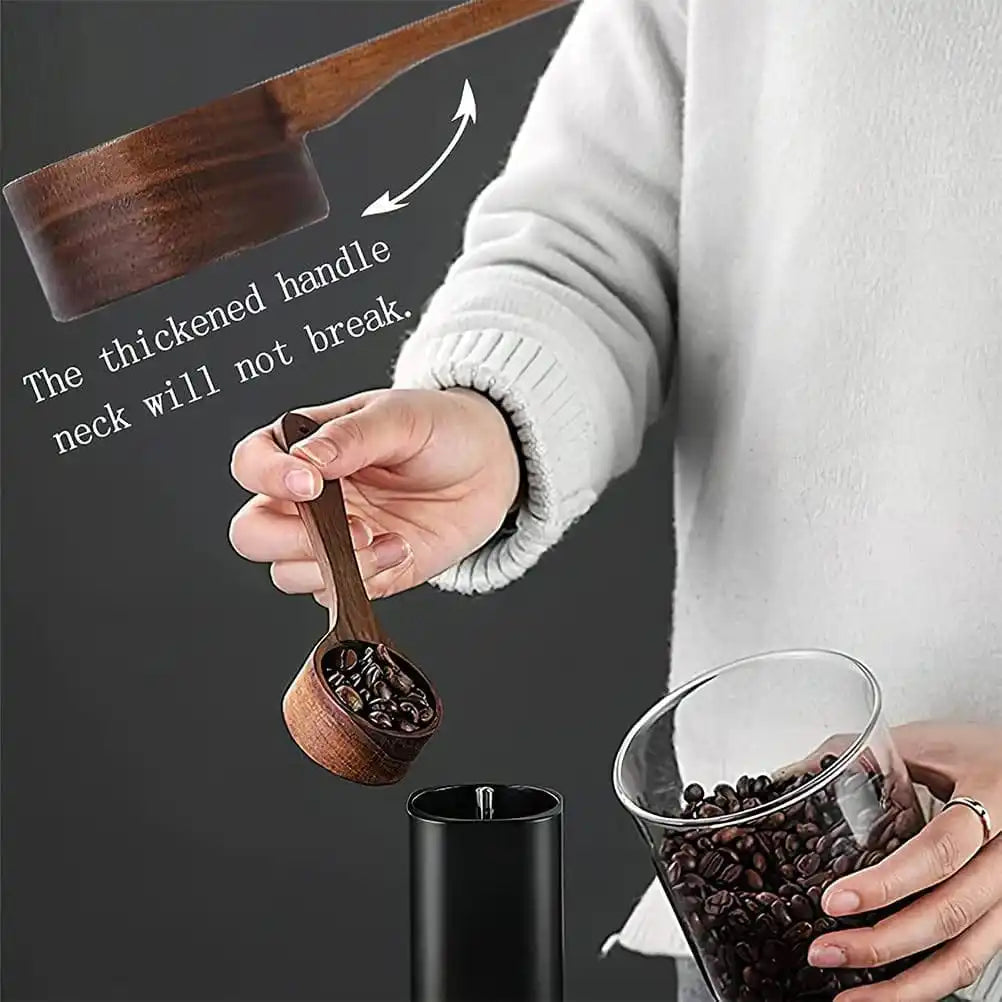 Coffee Spoon Grinding Measuring Ground Beans Tea Soup Cooking Stir Qme